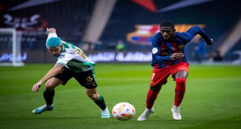 برشلونة يهزم بيتيس ويواجه ريال مدريد في نهائي السوبر الإسباني